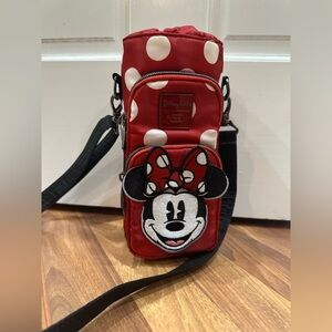 2025 Disney Parks Lug Huggie SE Bag Water Bottle Holder Minnie Mouse